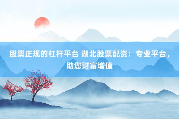 股票正规的杠杆平台 湖北股票配资：专业平台，助您财富增值