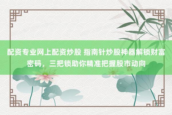 配资专业网上配资炒股 指南针炒股神器解锁财富密码，三把锁助你精准把握股市动向