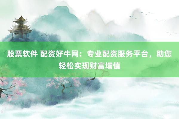 股票软件 配资好牛网:专业配资服务平台,助您轻松实现财富增值